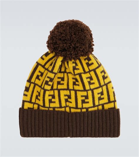 fendi black beanie|fendi beanie women's.